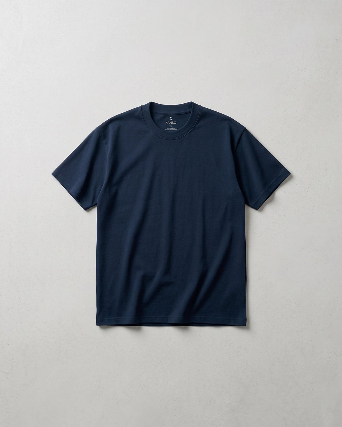 KANSO Essential Blank Polera – Algodón Premium Hombre