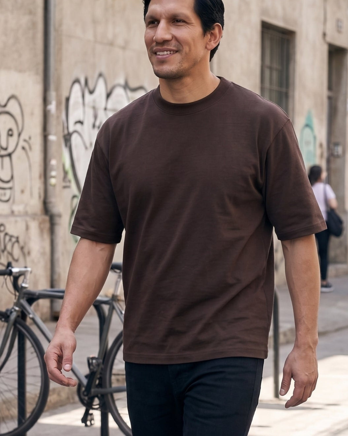 KANSO Essential Blank Polera – Algodón Premium Hombre