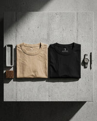 Pack de dos poleras Kanso de algodón 280g - Uniform Pack